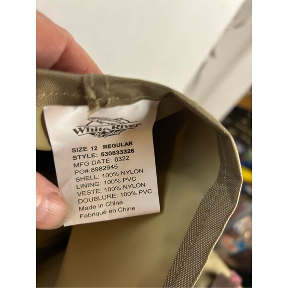 White River fly shop wader boots men’s 12 nylon style #530833326 - Picture 12 of 12